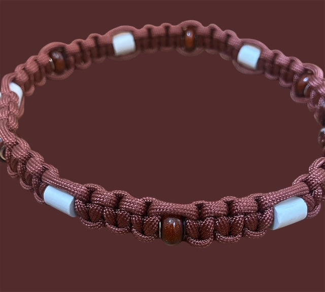 Kupfer Braunes Em-Keramik Schmuckhalsband