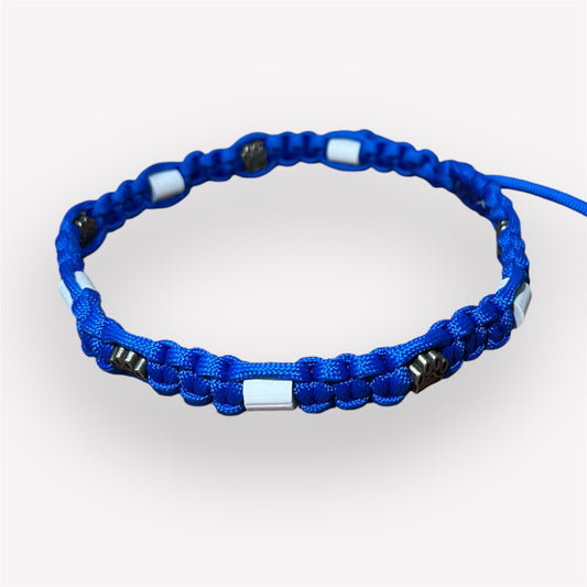 Schmuckhalsband Blau